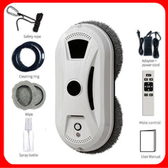 Luxoum™ Intelligent Glass Cleaning Robot with Remote Control & Safety Rope